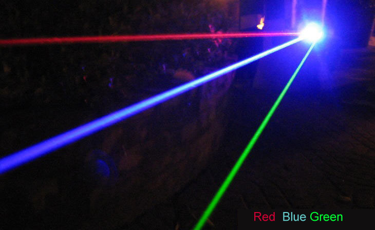 Newest 1W Blue Laser Pointer Water-proof and Focusable